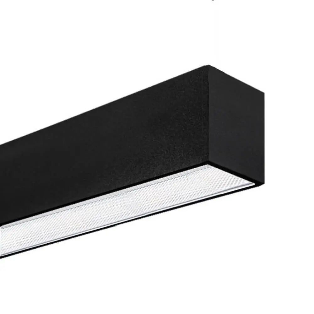 Linear LED Batten - MUNICH MINI BLACK - 0.44m - 0.94m - 1.44m - 1.94m - IP54- Dimmable