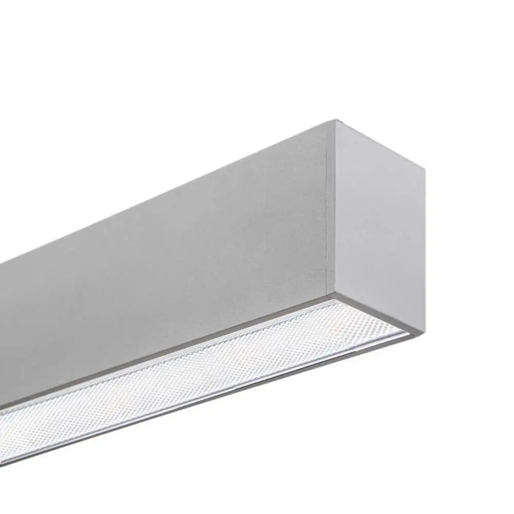 Linear LED Batten - MUNICH MINI SILVER - 0.44m - 0.94m - 1,44m - 1.94m - IP54- Dimmable