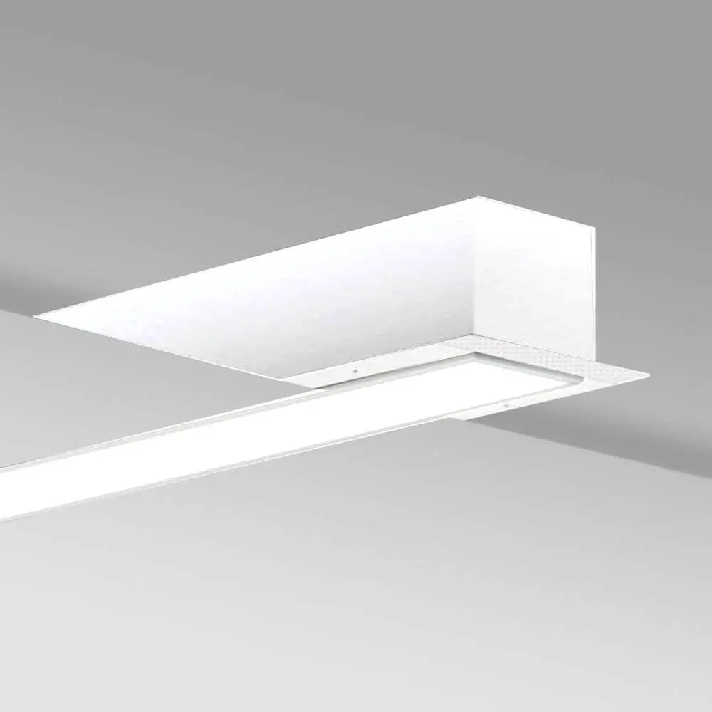 LED Linear Luminaire - Recessed -  MOSCOW MINI WHITE  - 0.44m - 0.94m - 1.44m - 1.94m - IP54