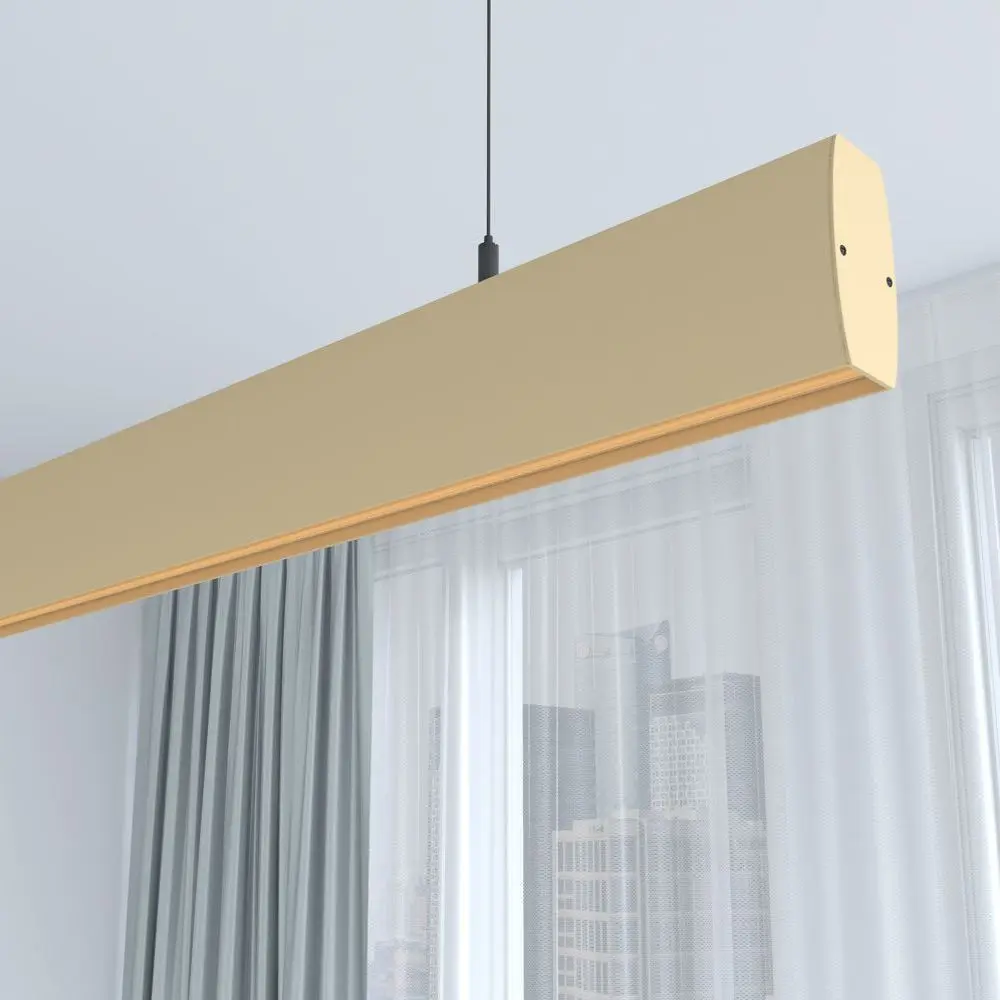 Linear LED Pendant Lamp - RICARDO Ivory - 0.5m - 1m - 1.5m - 2m