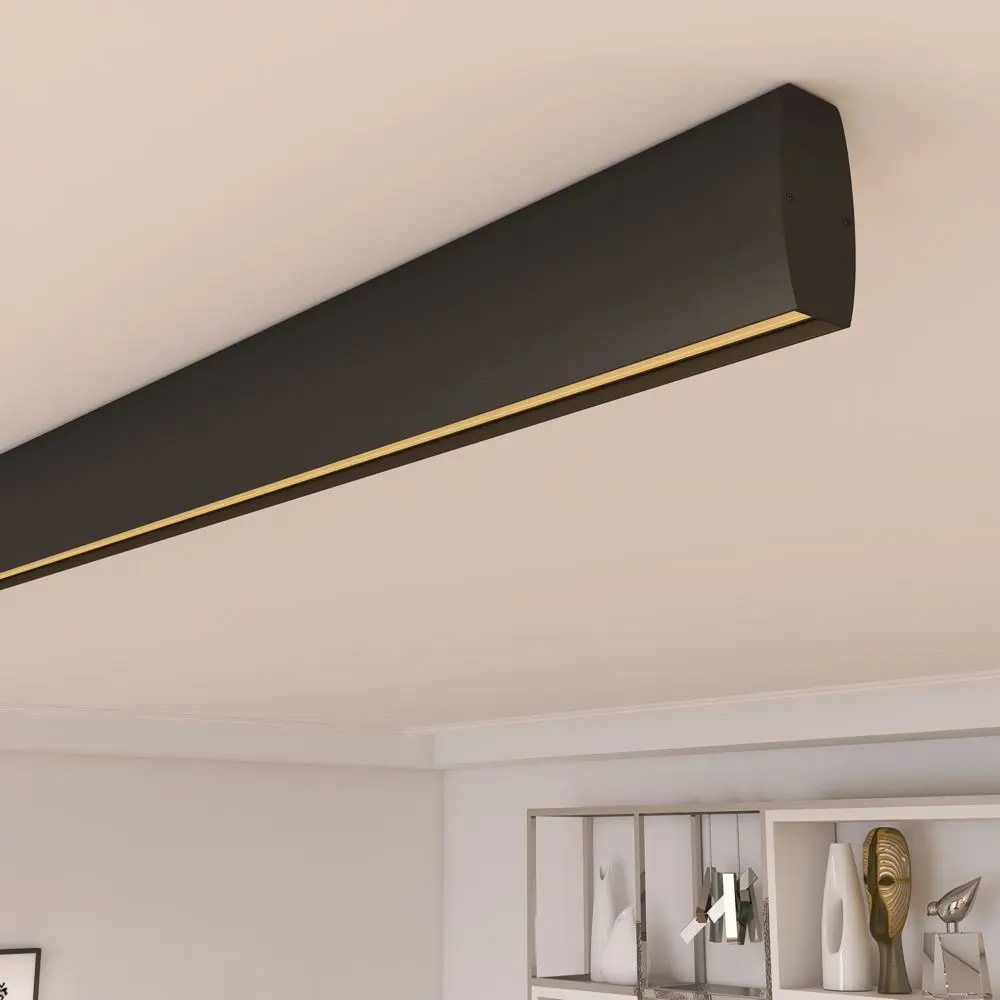 Linear LED Fixture - RICARDO Black - 0.5m - 1m - 1.5m - 2m
