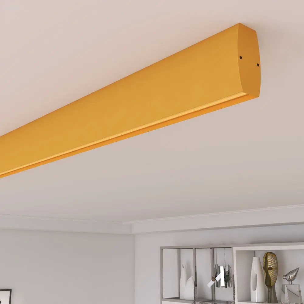 Linear LED Fixture - RICARDO Pastel Yellow - 0.5m - 1m - 1.5m - 2m