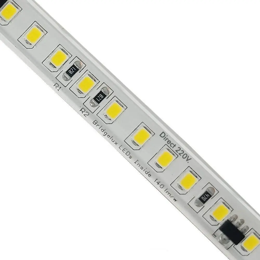 Tira LED 220V | 20W/M | 140xLED/m | 50m | SMD2835 | 2800Lm/M | IP67 | Corte cada 10cm