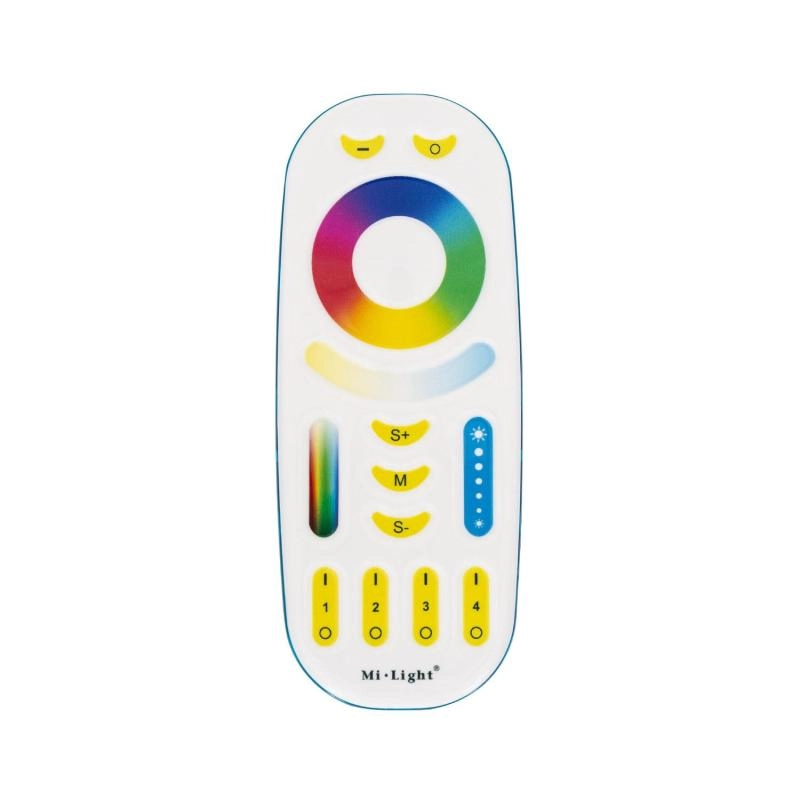 RF Remote Control for LED Single Color + RGB + CCT + 4 Zones