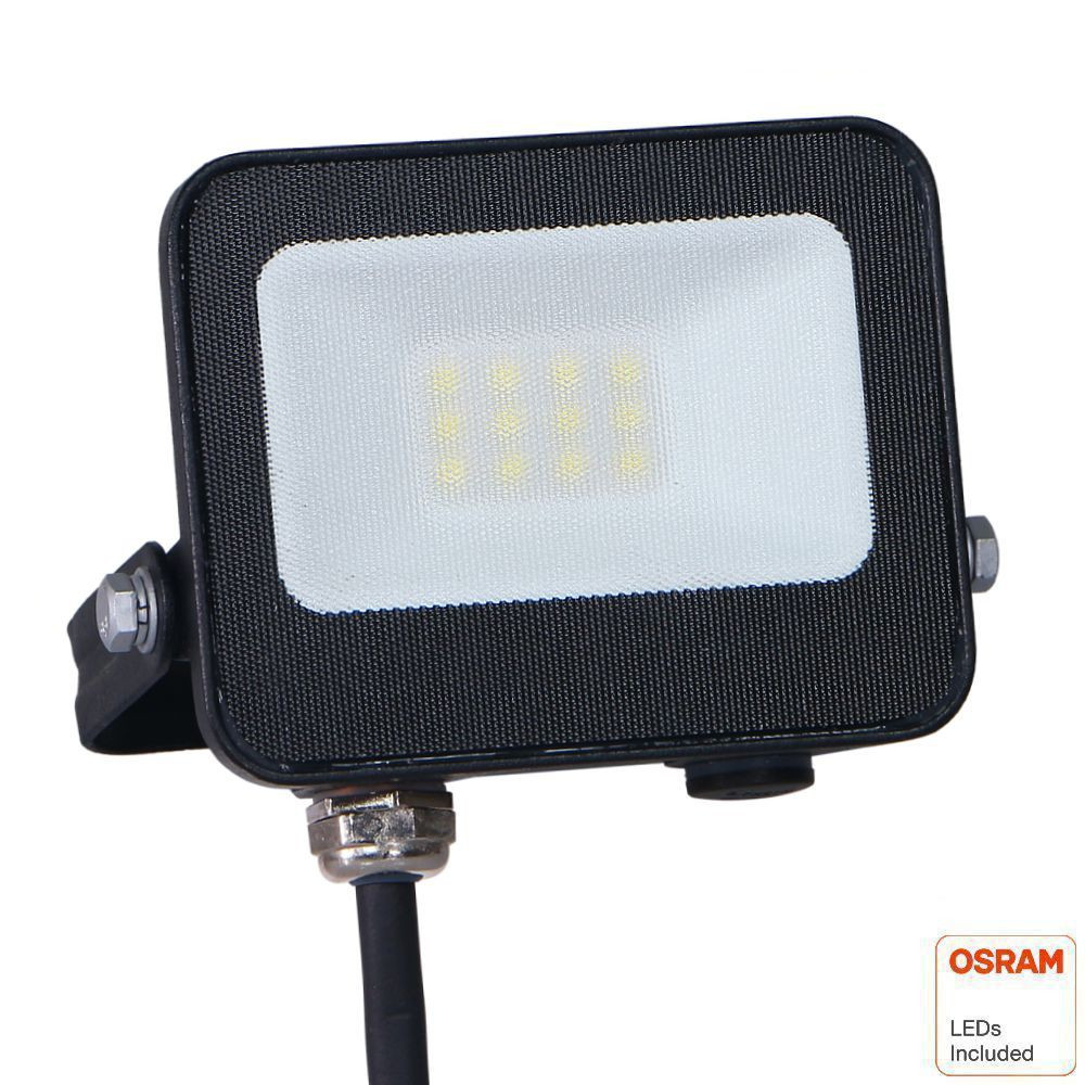 LED Floodlight 10W - ACTION PRO - OSRAM CHIP DURIS E2835