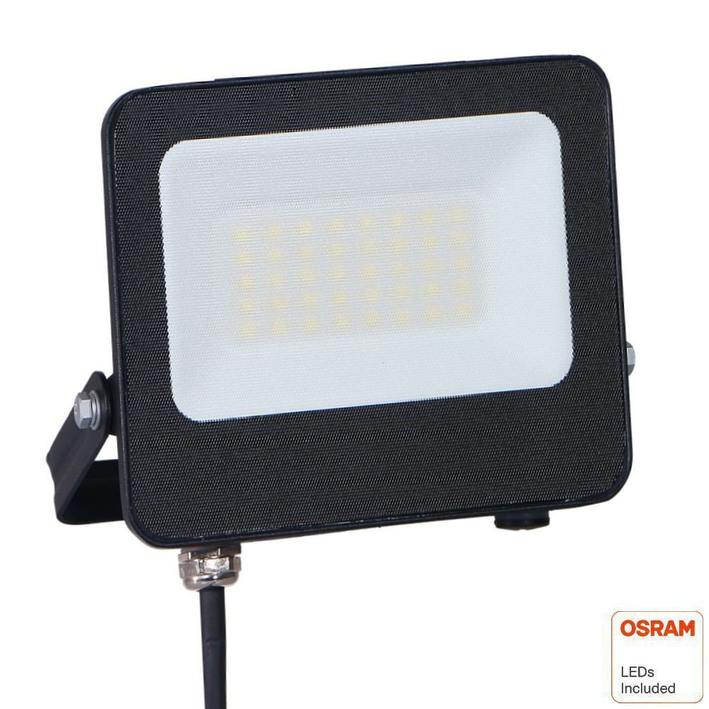 LED Floodlight 30W - ACTION PRO - OSRAM CHIP DURIS E2835