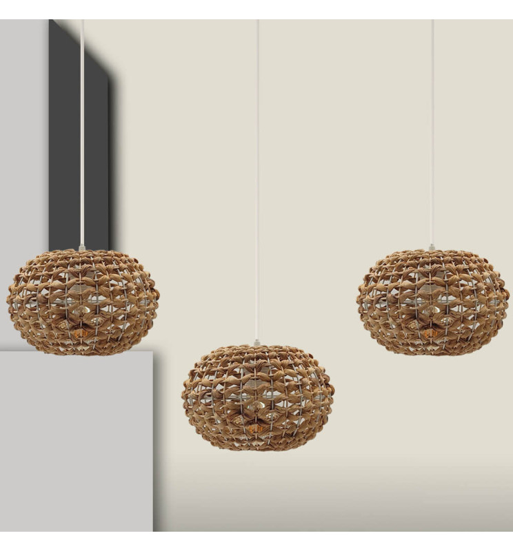 Pendant Lamp | RATTAN KAWASSI | for LED E27