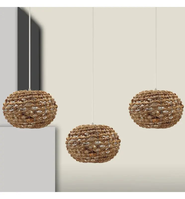Pendant Lamp | RATTAN KAWASSI | for LED E27