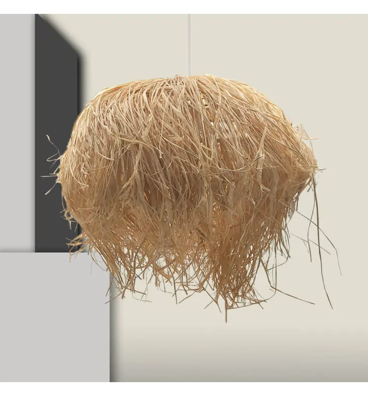 Pendant Lamp - RAFFIA UROA - for LED E27