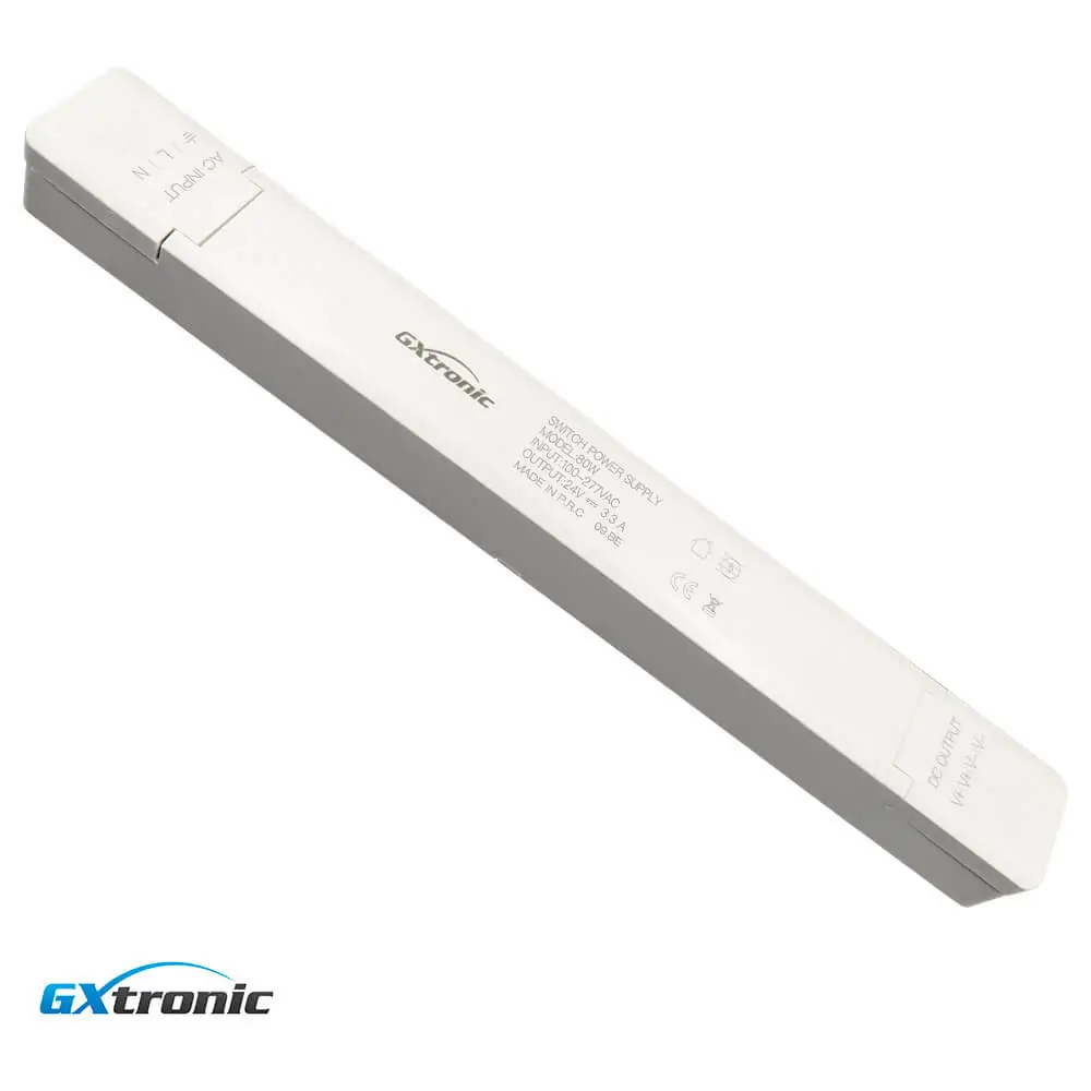 Fuente Alimentación PROFESIONAL - 24V 80W - GXTRONIC - IP20
