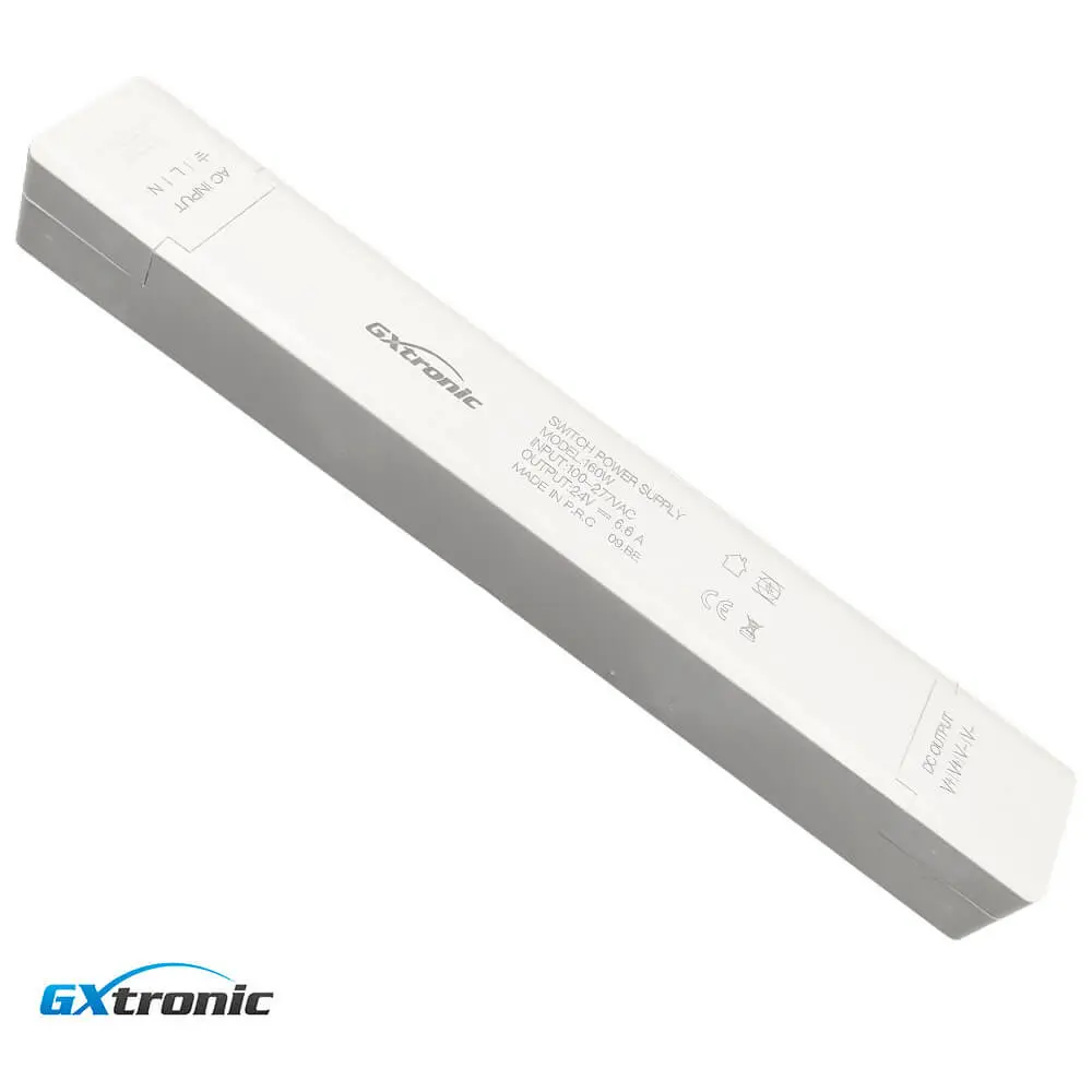 Fuente Alimentación PROFESIONAL - 24V 160W - GXTRONIC - IP20
