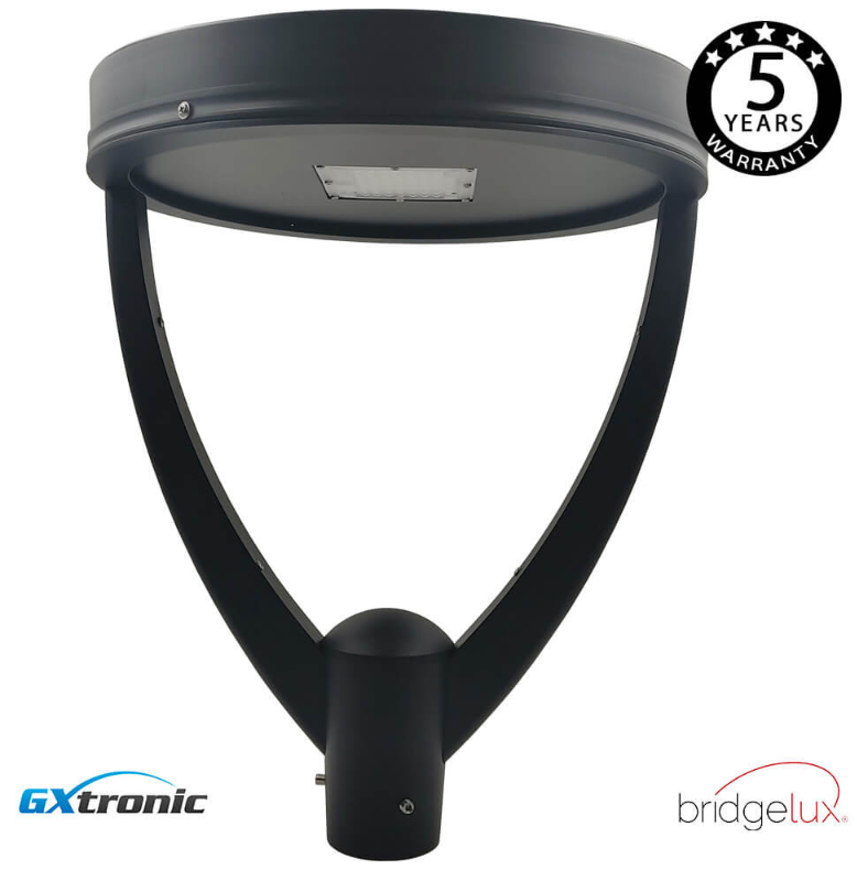Lampadaire LED 40W - NEW CONIC - Bridgelux SMD 3030 160Lm/W - Aluminium - Garantie 5 Ans