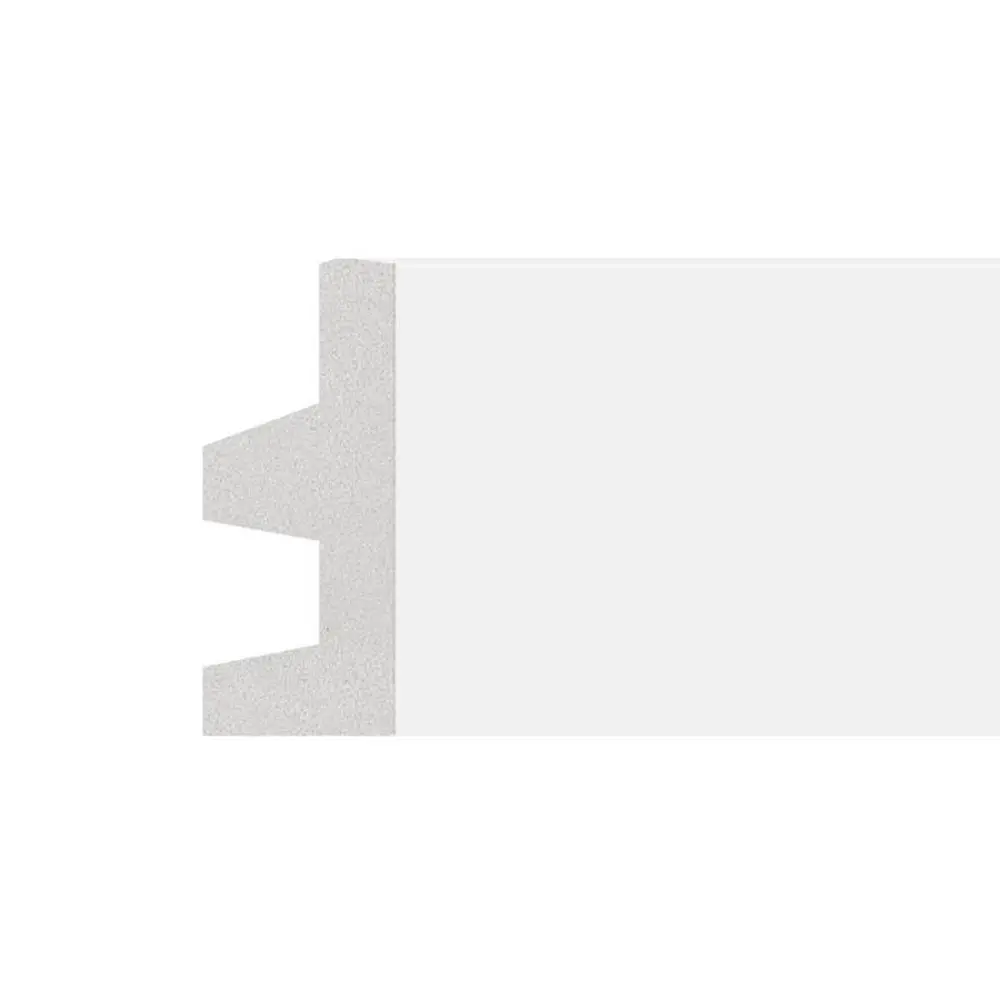 Moldura de Poliestireno - Design F - para tira LED - 2 Metros