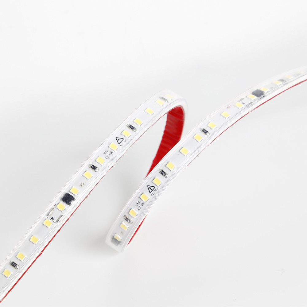 LED Strip 220V | 120 LED/m | 50m | SMD2835 | 800Lm/M | 8W/M | IP65 | Cut every 10cm