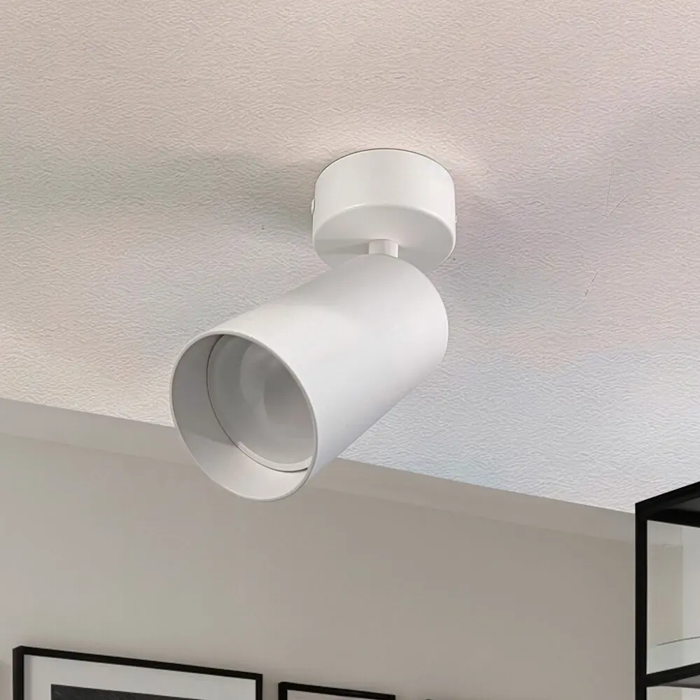 Adjustable Ceiling Light - HOORN WHITE - for 1 GU10 Lamp