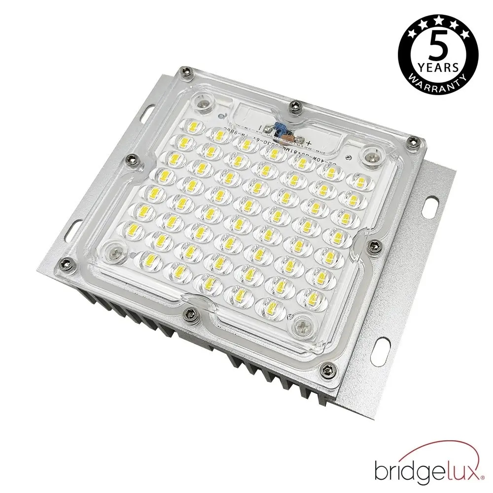 LED Optical Module 40W SMD3030 Bridgelux 160 lm/W Asymmetric IP65 | GXTronic Driver