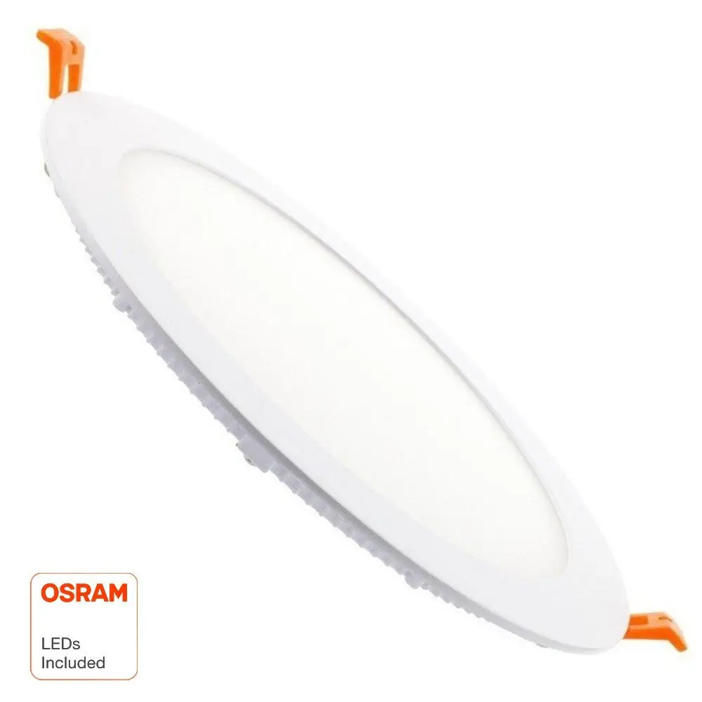 Circular Slim LED Panel 20W | OSRAM CHIP DURIS E 2835 | Cutout 205mm