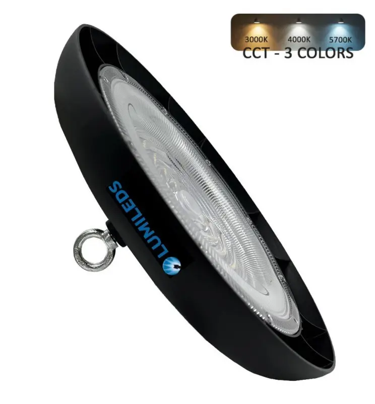 Industrial LED High Bay 200W UFO - NEW TITAN CCT - CHIP LUMILEDS SMD 2835
