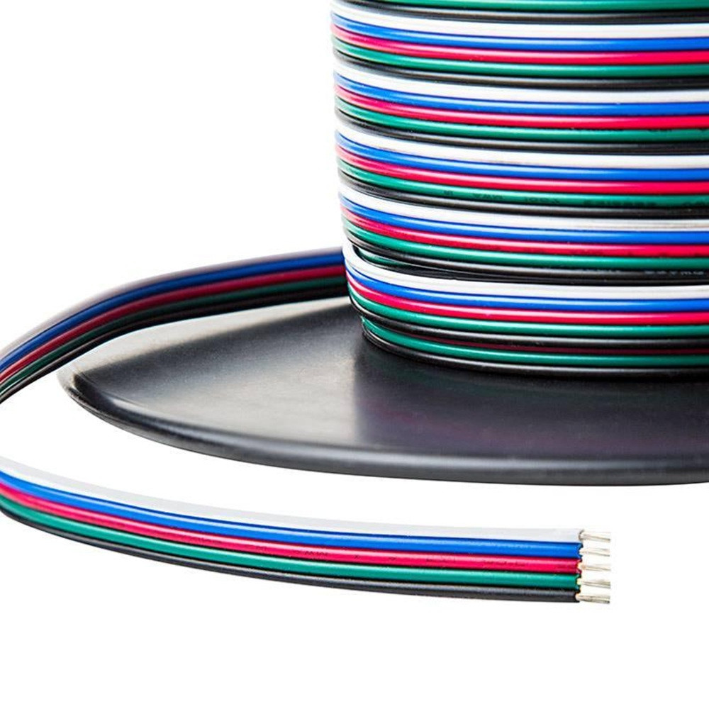 Cable for RGBW LED Strip 12-24V 5-Wire | 25 Meters