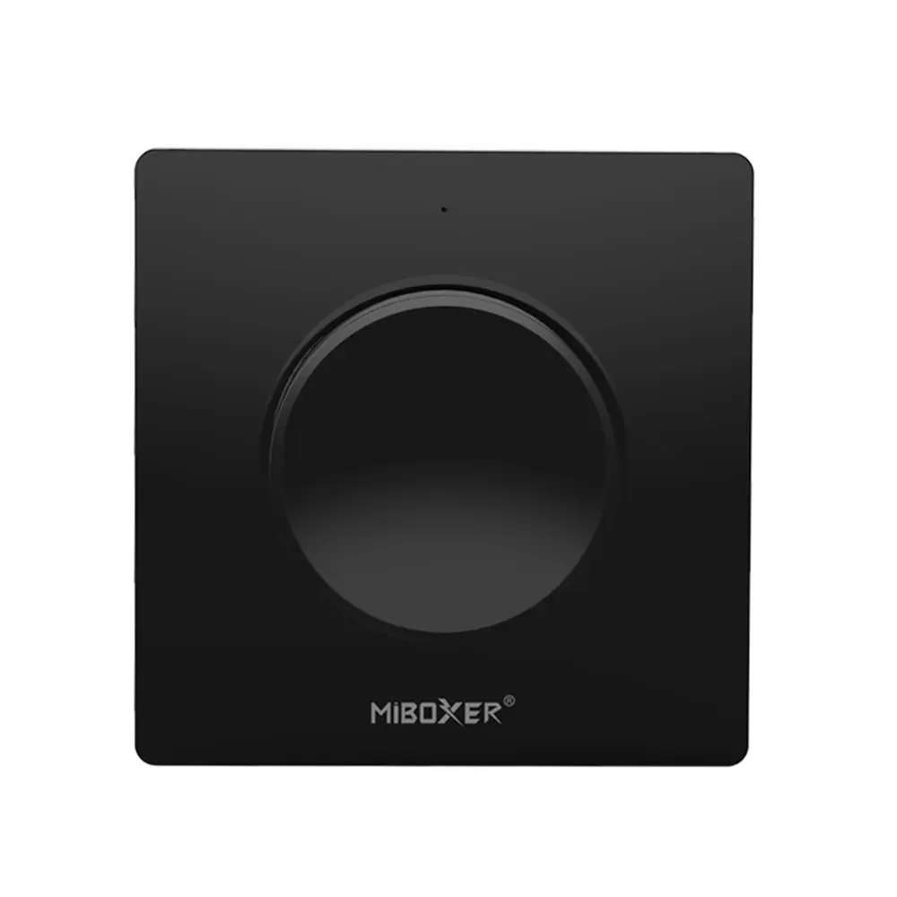 RF Remote Control Panel for Single Color + CCT LED Dimmer - 2.4GHz - Black