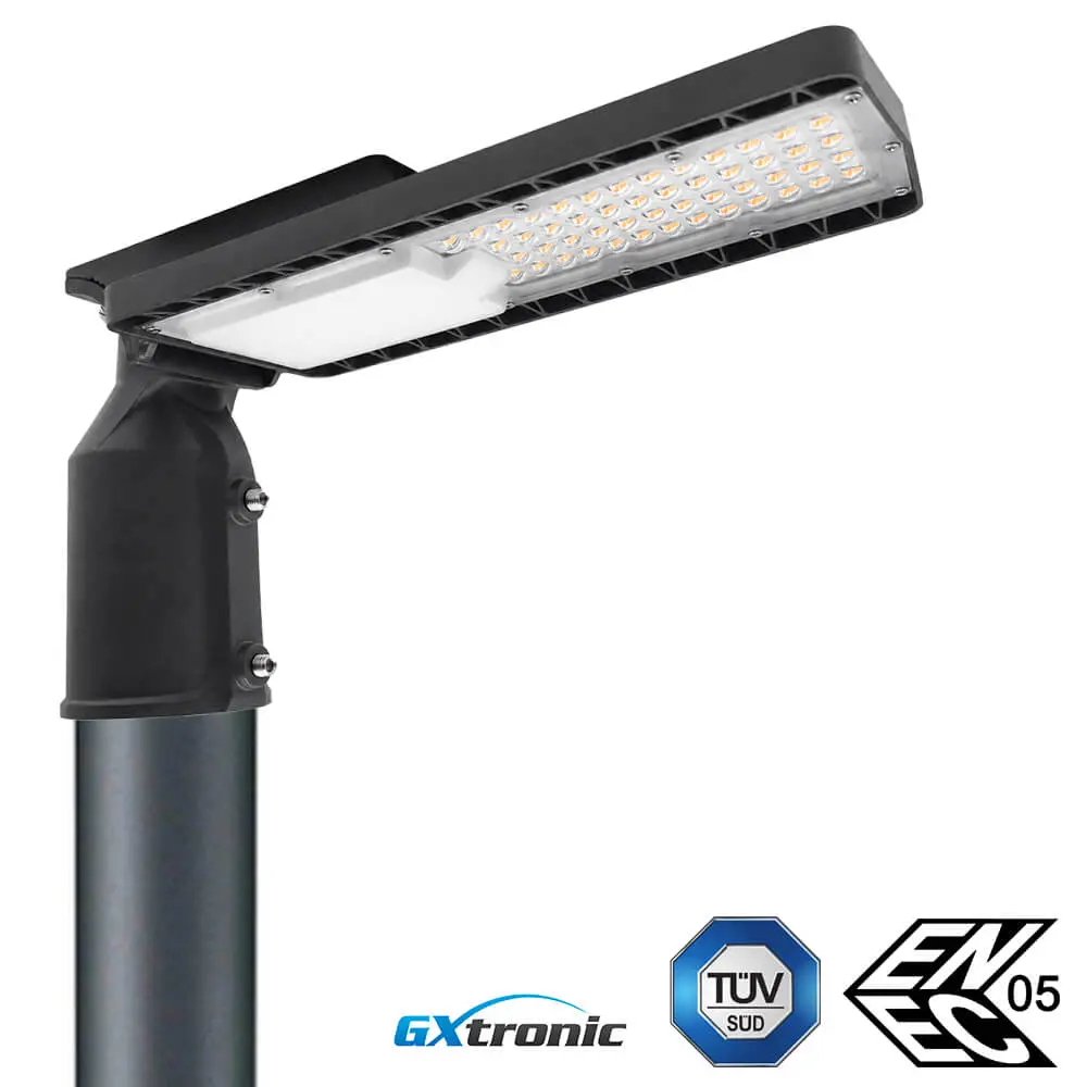 NEW HALLEY 60W LED Street Light Bridgelux SMD3030 165 lm/W Class II