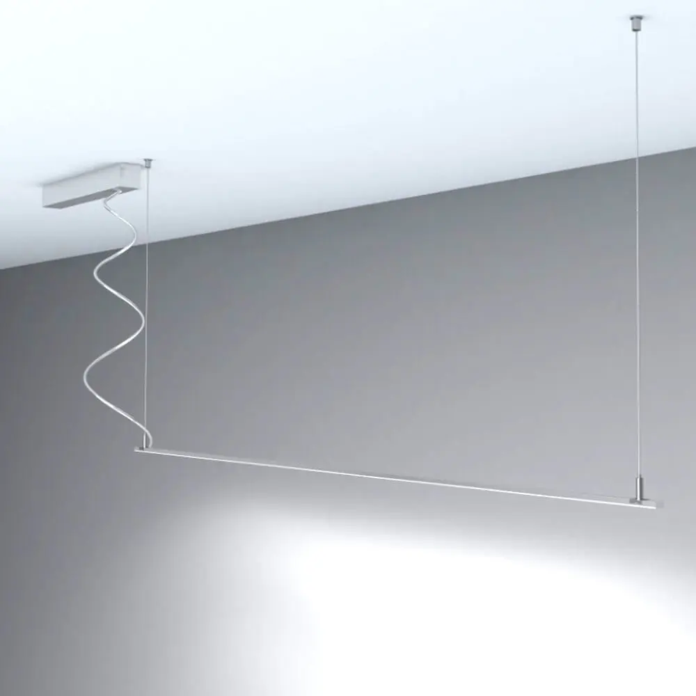 Linear Lamp Pendant LED - MILANO SILVER - 0.5m - 1m - 1.5m - 2m - IP20