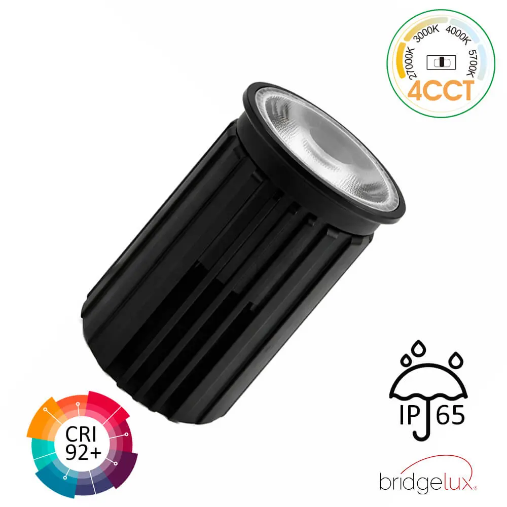 Módulo LED 9W 12W 15W IP65 GXtronic | Para Aro GU10/MR16 | Bridgelux Chip 4CCT 24º CRI92