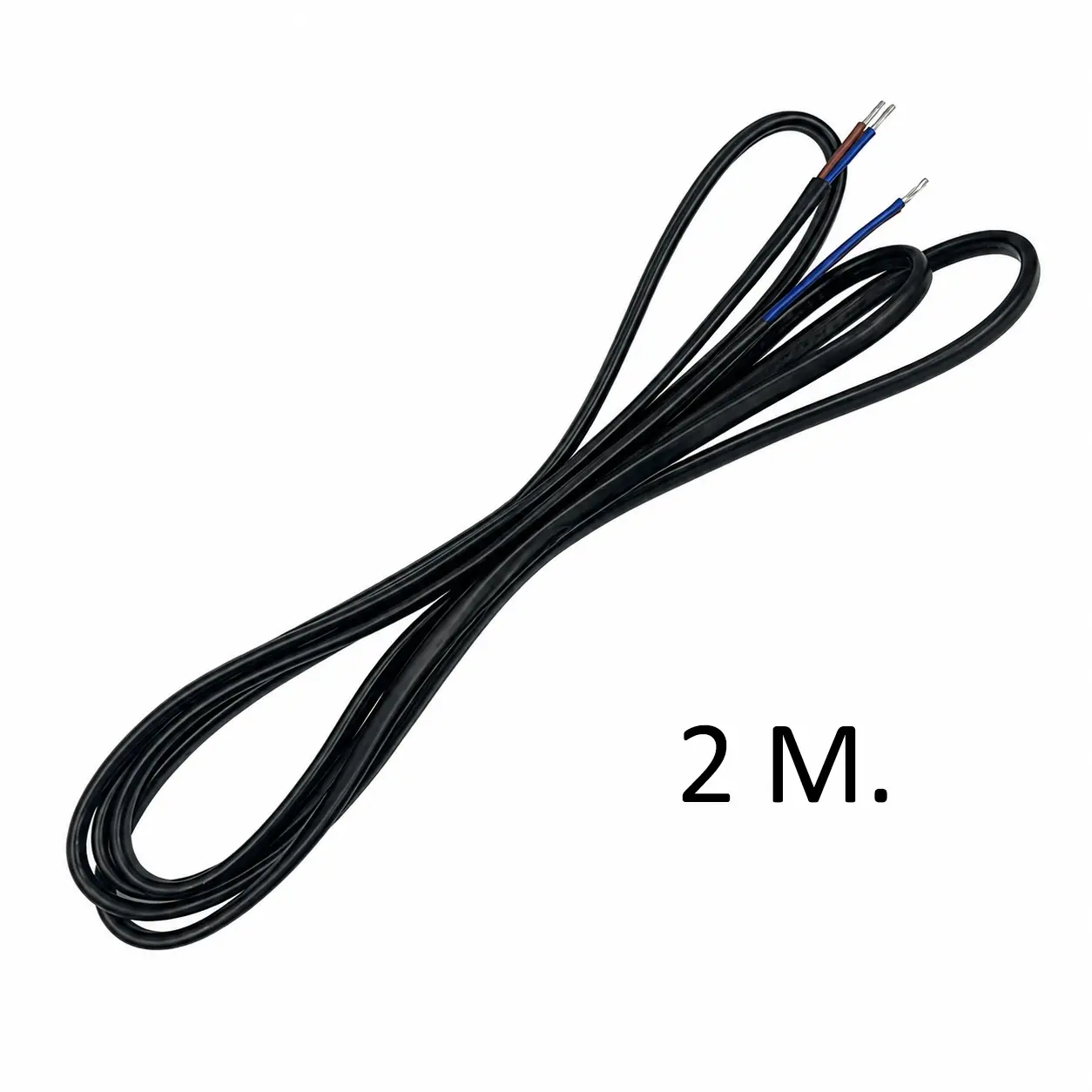 Cable Eléctrico 2 Hilos Plano 2x0,75mm | 2 Metros