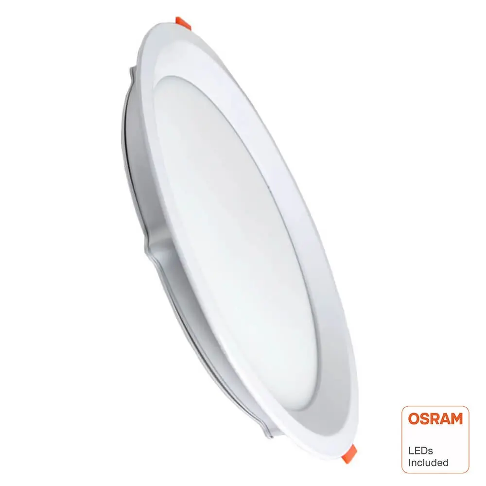 24W LED Downlight Round - OSRAM CHIP DURIS E 2835 - CCT - UGR17