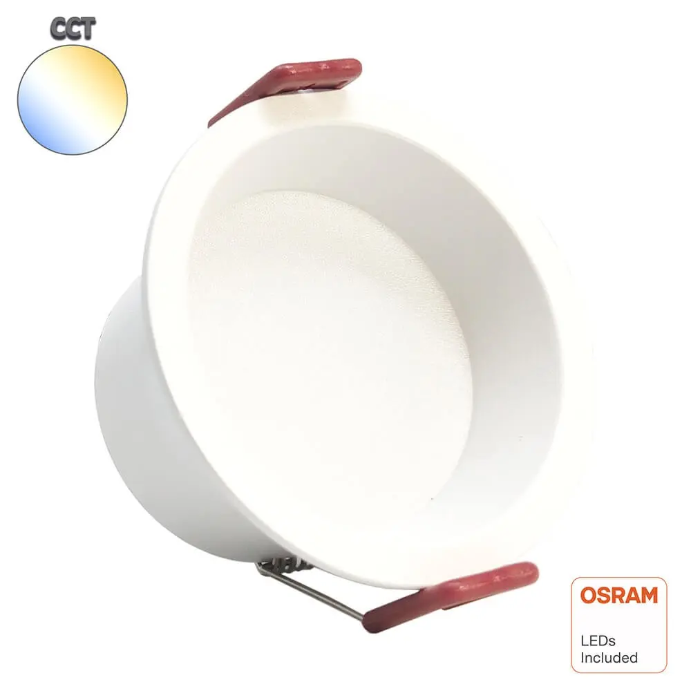12W LED Downlight Round - OSRAM CHIP DURIS E 2835 - CCT - UGR17