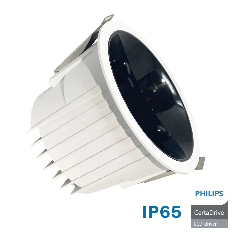 40W LED Downlight Round - Philips CertaDrive - CCT - UGR13 - IP65