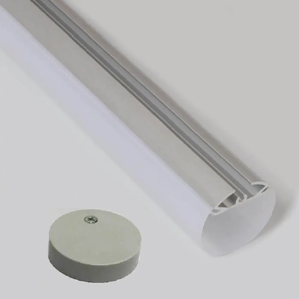 Profilo  alluminio modello TUBE - 2 metri