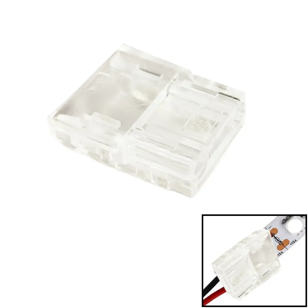 Conector  para tiras LED COB + SMD - 10mm - IP20