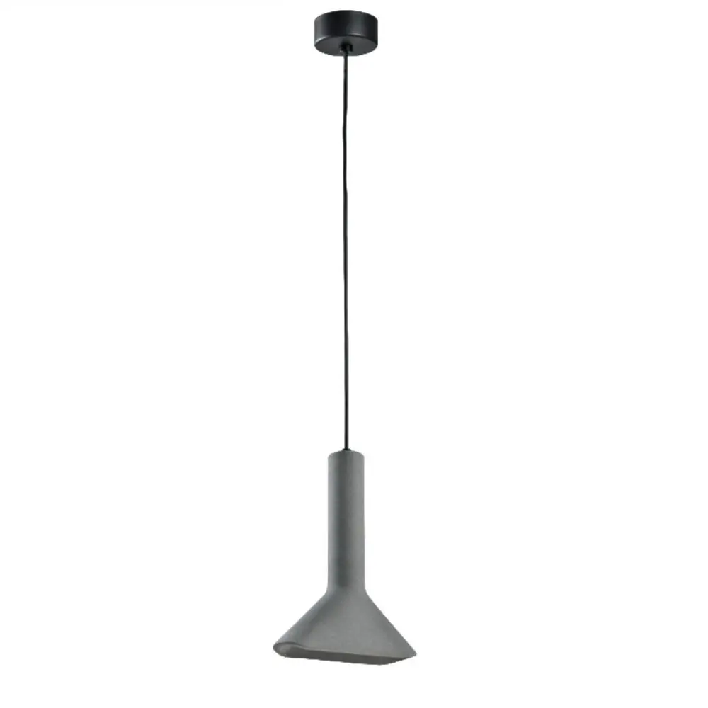HARDNESS Concrete Pendant Lamp - Industrial style - E14
