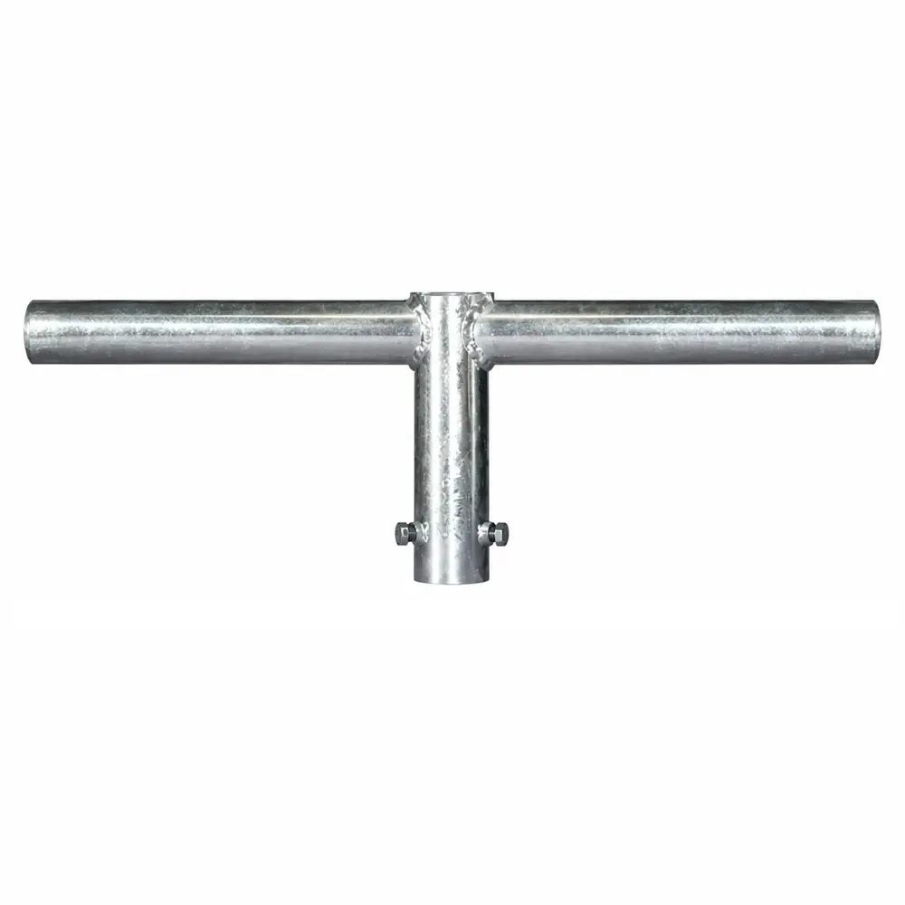 Two Arm Steel Crosshead - Galvanized Steel 100cm