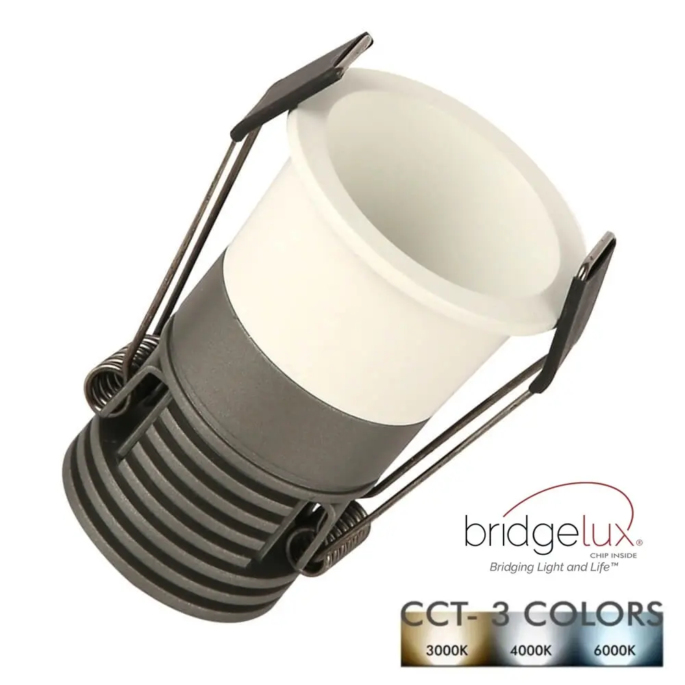 Recessed LED 2W 4W 6W FREYA White 3CCT | Bridgelux COB 130Lm/W | UGR11 40°