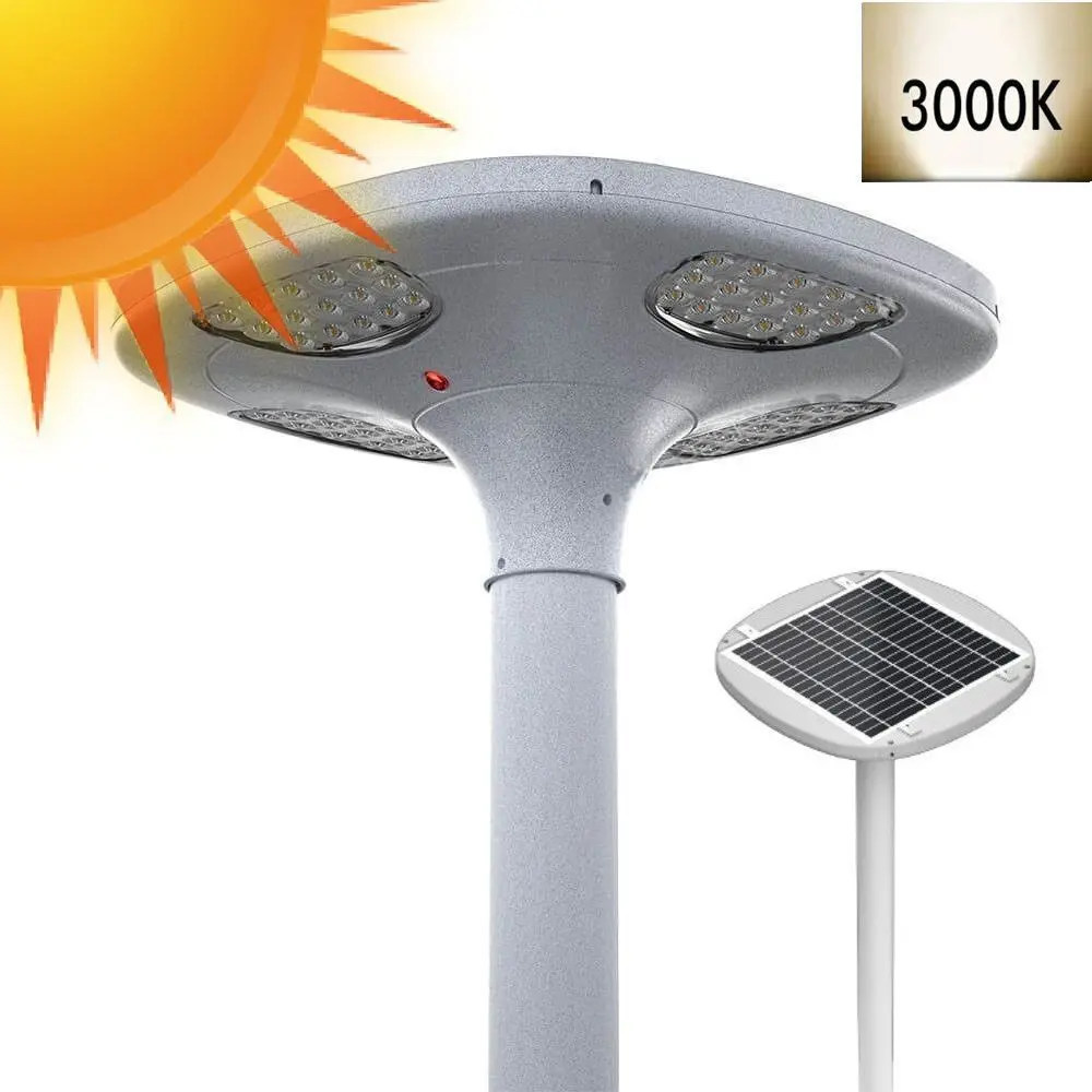 Farola Solar LED 100W SUNWAY | Batería Litio BYD | Aluminio | 3000K