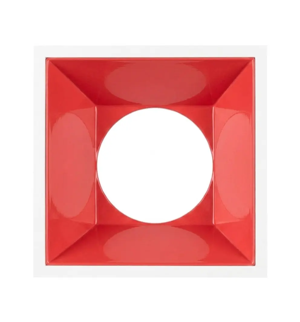 Aro cuadrado para dicroica LED GU10  MR16 - URG19