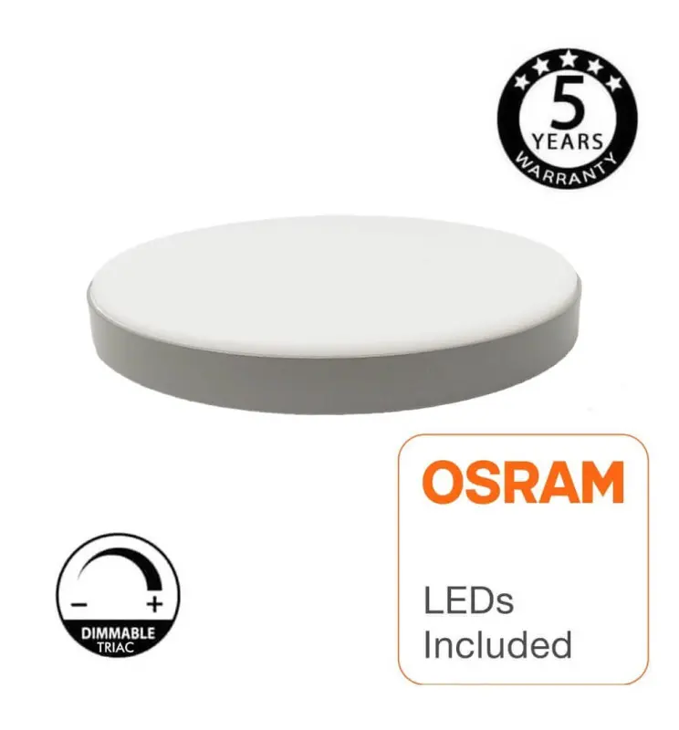 LED Ceiling Light Surface 24W OSRAM Chip - DRAMMEN